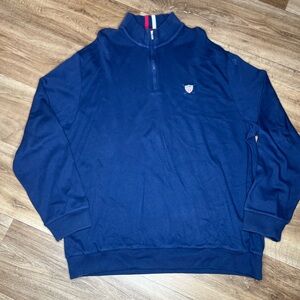 Polo Ralph Lauren men's 1/4 zip golf pullover in navy blue Size 2XL